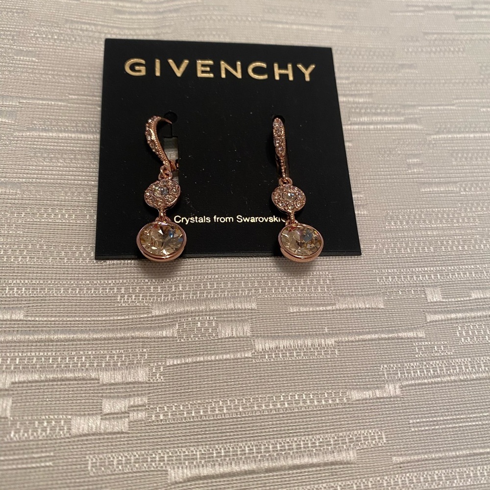 Givenchy crystals from Swarovski Earrings - Picture 9 of 9